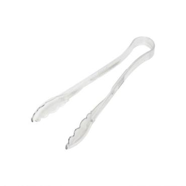 Thunder Group PLSGTG012CL Clear Scallop Grip Tongs 305mm