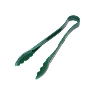 Thunder Group PLSGTG012GR Green Scallop Grip Tongs 305mm