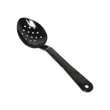 Thunder Group PLSS113BK Black Perforated Serving Spoon 279mm