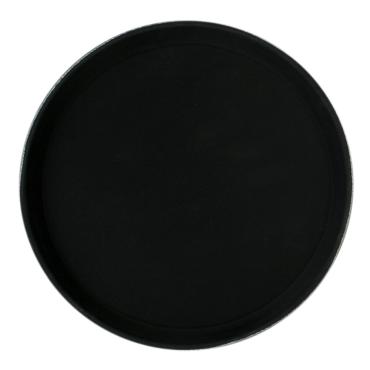 Tg - Black Round Serving Tray 406mm 16