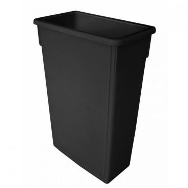 Thunder Group Black 87 Litre Waste Bin