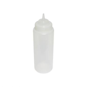 Thunder Group PLTHSB032CW Clear Pack of 6 Wide Mouth Squeeze Bottles 945ml