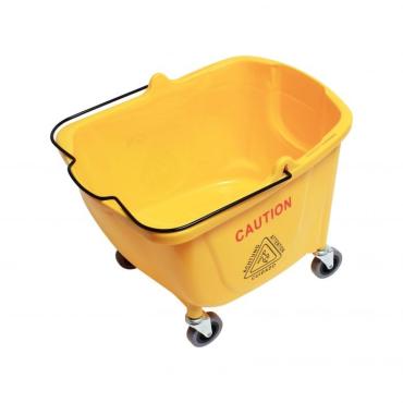 Thunder Group PLWB361 6.6 Gallon Yellow Mop Bucket