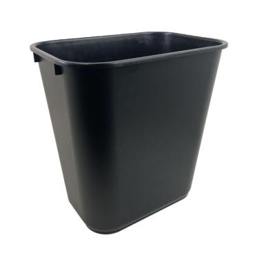 Thunder Group PLWT007K Black 5.8 Gallon Waste Bin