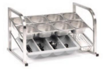 EAIS 'Premier' Worktop Mounted Condiment/Cutlery Dispense