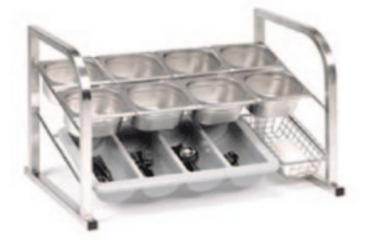 EAIS 'Premier' Worktop Mounted Condiment/Cutlery Dispense