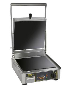 Roller Grill PREMIUM VC FT Single Vitro Ceramic Flat Base/Top Contact Grill