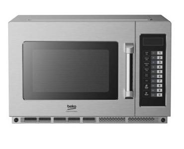 Beko Professional PRO34IX2UK-BP Commercial Microwave Oven, 1800W
