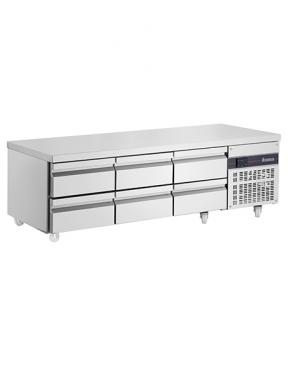Inomak PWN333-HC Gastronorm 6 Drawer Refrigerated Counter
