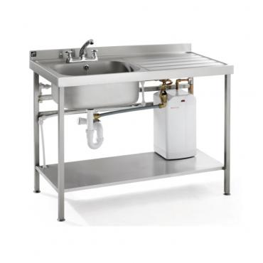 Parry Stainless Steel Quick Fit Heated Sink