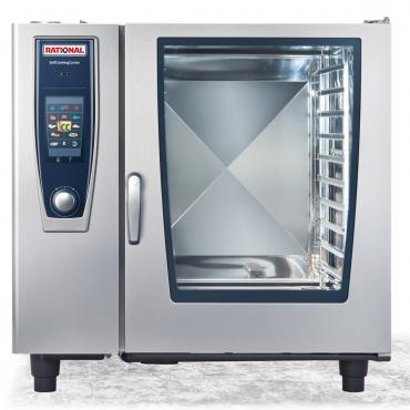 Rational SCC102G 10 Grid 2/1 GN Size Gas SelfCookingCenter 