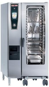 Rational SCC201E 20 x 1/1 GN Grid Electric Self Cooking Center
