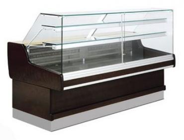 Mafirol RAVEL EXP-FE-VVR Flat Glass Serveover Counter