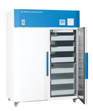 Labcold RDBB2640MD Double Door Blood Bank Refrigerator - 1245ltr