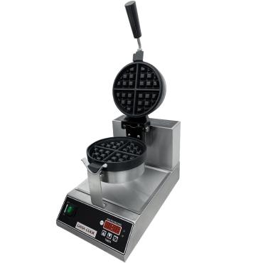 RET37960 - Cater-Cook Single Rotating Waffle Make With Electronic Timer - CK0306