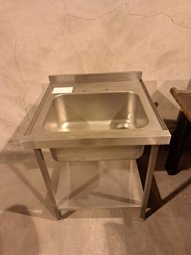 RET48558 - CATER-FABS FULLY WELDED PAN WASH SINGLE BOWL SINK