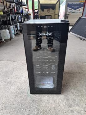 RET49368 - Cater-Cool CK6018 18 Bottle Single Door Commercial Wine Cooler