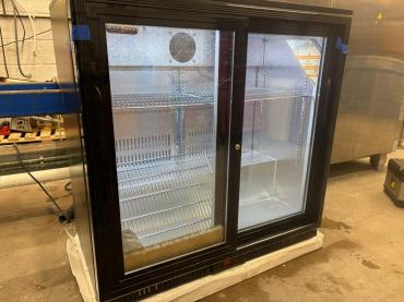 RET50581 - Cater-Cool CK0502LED Double Sliding Door Bottle Cooler With LED Lighting. 900mm