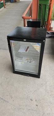 RET51230 - Cater-Cool CK0500LED Single Door Black Bottle Cooler With LED Lighting - 900mm.