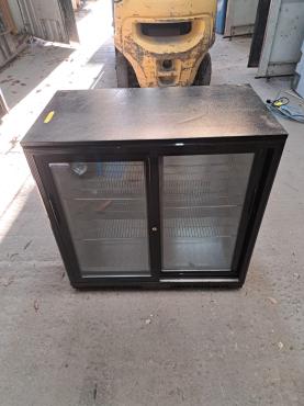 RET51421 - Cater-Cool CK0502LED Double Sliding Door Bottle Cooler With LED Lighting. 900mm