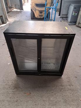 RET51472 - Cater-Cool CK0502LED Double Sliding Door Bottle Cooler With LED Lighting. 900mm