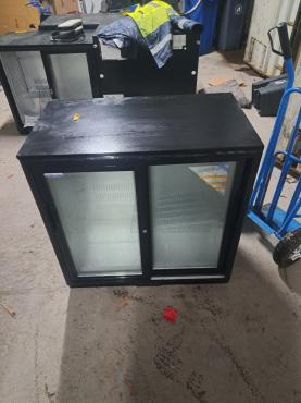 RET51542 - Cater-Cool CK0502LED Double Sliding Door Bottle Cooler With LED Lighting. 900mm