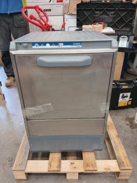 RET51750 - Cater-Wash CK0400G Commercial 400mm Glasswasher - With Gravity Waste & Detergent Pump