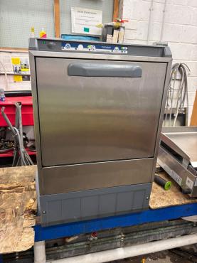 RET52064 - Cater-Wash CK0400P Commercial 400mm Glasswasher - With Drain Pump & Detergent Pump