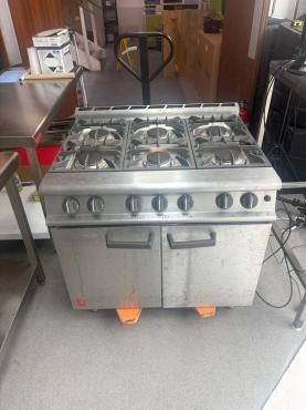 RET52544 - Falcon Dominator Plus G3101 6 Burner Gas Oven Range