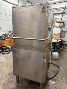 RET52505 - Cater-Wash CK2575AA DLUX Commercial Passthrough (Hood Type) Dishwasher With ZERO LIME, Suitable for Hard Water