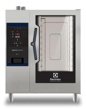RET52517 - Electrolux Skyline Premium 10 x 1/1 GN Electric Combination Oven - 217839 + STAND