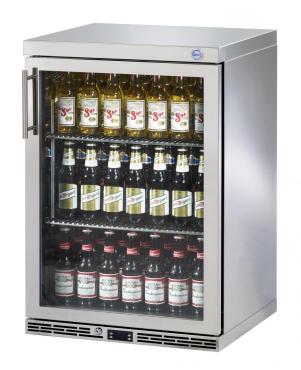RET52626 - IMC VENTUS V60 BOTTLE COOLER [FRONT LOAD] - FULL FRONT GLASS DOOR - STAINLESS STEEL FRAME - H 900 MM - W 600 MM - R290