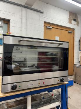 RET52654 - Cater-Cook CK1848 Twin Fan 115 Litre 40x60 Euro Bake Tray Convection Oven With STEAM Function