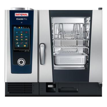RET53034 - Rational ICP6-1/1G iCombi Pro - Gas Combination Oven - 6 Deck - NAT