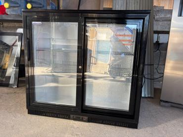 RET53043 - Cater-Cool CK8502LED Commercial Double Sliding Door Bottle Cooler With LED Lighting - 850mm High