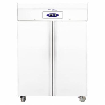 Tefcold RK1010W Commercial Double Door Refrigerator - White