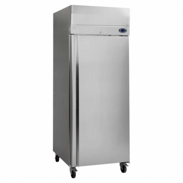 Tefcold Gastro-Line RK710P 520 Litre (484 Usable Litres) Commercial Gastronorm Solid Door Refrigerator in Stainless Steel 