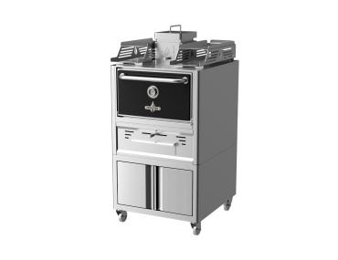 Roaster ROC56 Commercial Charcoal Oven on Cupboard