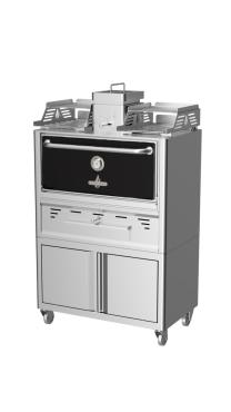 Roaster ROC74 Commercial Charcoal Oven on Cupboard