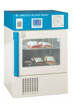 Labcold RSBG2056MD Dual Compressor Glass Door Blood Bank Refrigerator - 118ltr
