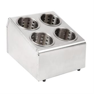 Olympia Cutlery Basket Holder 4 Hole - S556