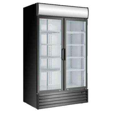 Artikcold VIZ900SCD Hinged Double Door Display Fridge 700Ltr 