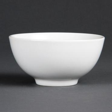 Olympia whiteware rice bowls 130mm- Bulk buy pack of 24 SA326