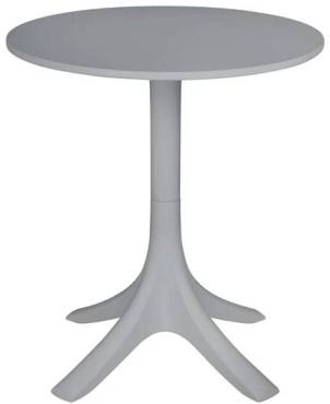 Bolero SA831 Lorenzo 600mm Round Café Table - Medium Grey