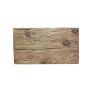 Thunder Group SB514S Melamine Serving Board (Faux Wood - Sequoia)