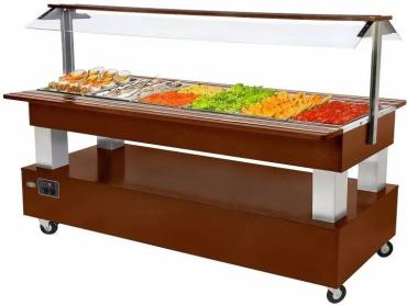 Roller Grill SB 60 M Refrigerated and Heated Buffet/Salad Display Bar