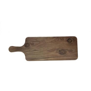 Thunder Group SB612S Melamine Serving Board With Handle (Faux Wood - Sequoia)