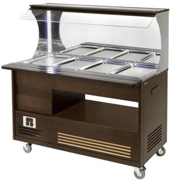 Roller Grill SBM 40 M Refrigerated and Heated Buffet/Salad Display Bar