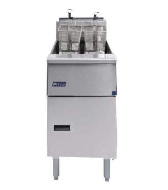 Pitco 23 Litre Single Tank Electric Fryer - SE14S-SSTC