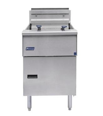 Pitco SE18S-SSTC 38 Litre Single Tank Electric Fryer